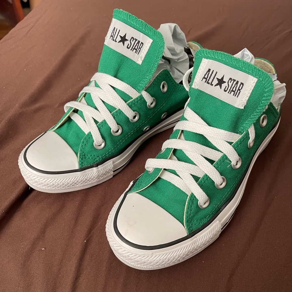 Green All Star Converse_Low Top